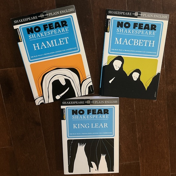 No Fear Shakespeare Set of 3 - Picture 1 of 7